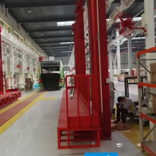 客车总装流水线