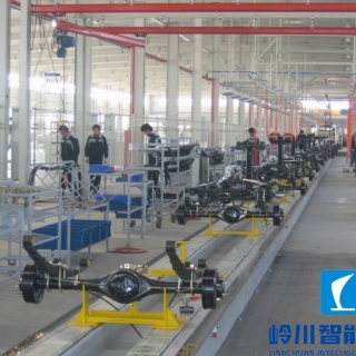 三轮车车桥装配线