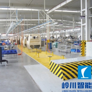 三轮车驾驶室组装线