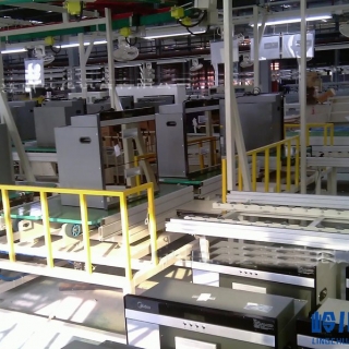 消毒柜生产流水线