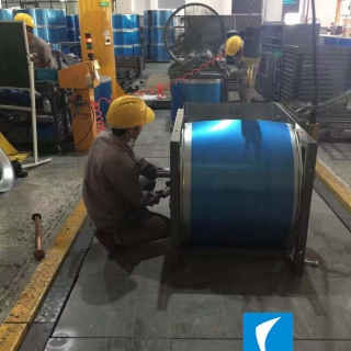 大型风机装配线