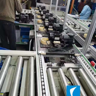 水泵装配流水线