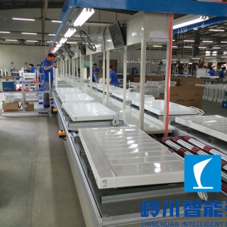 取暖器装配流水线