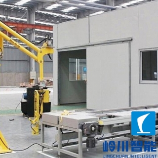 永磁电机装配线