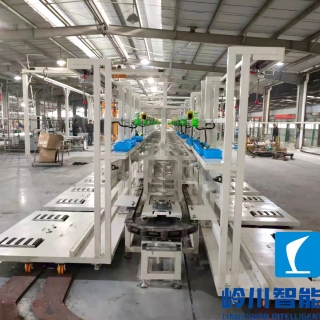 防盗门环形组装线