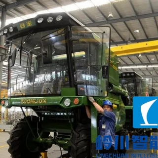 收割机生产流水线