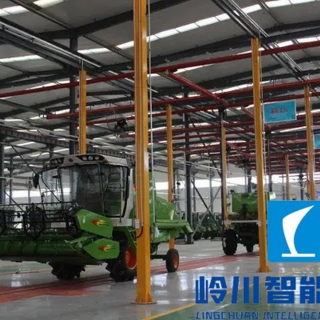 收割机组装生产线