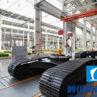 挖掘机总装生产线