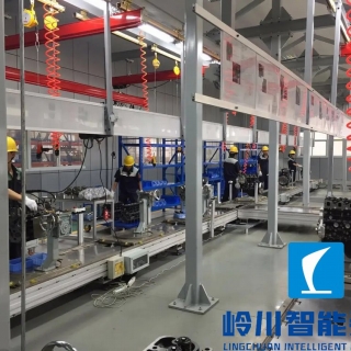 汽车发动机装配线