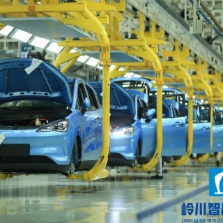 电动汽车流水线